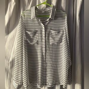 Old navy stripped shirt XL